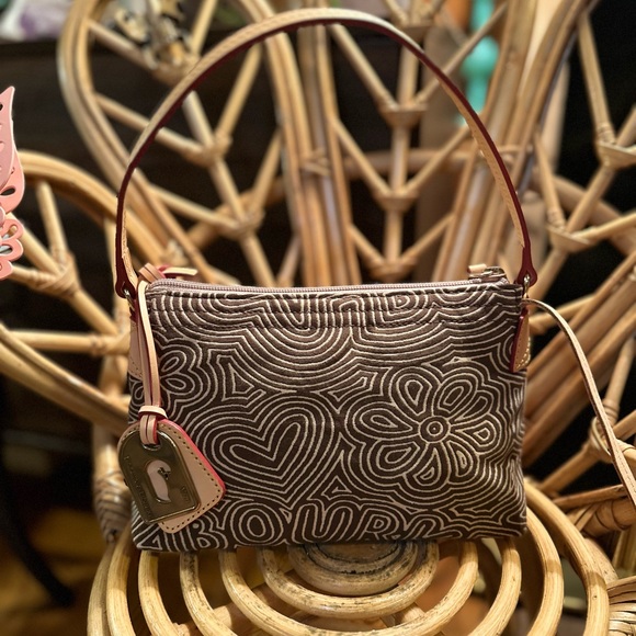 Vintage Y2K Dooney & Bourke Trippy Swirl Mini Bag - Picture 5 of 10